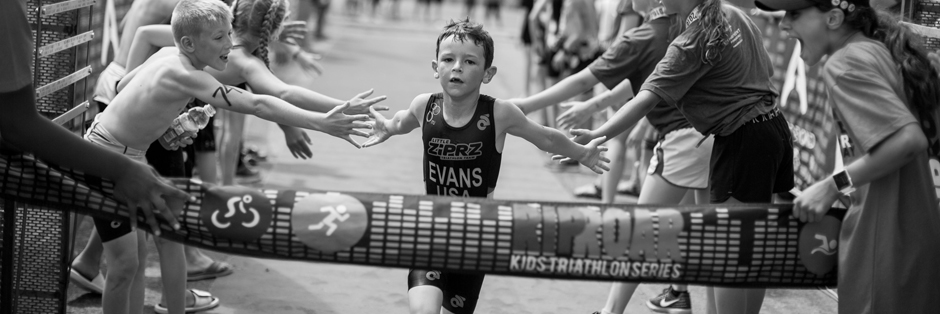 Des Moines, IA - Rip Roar Kids Triathlon header