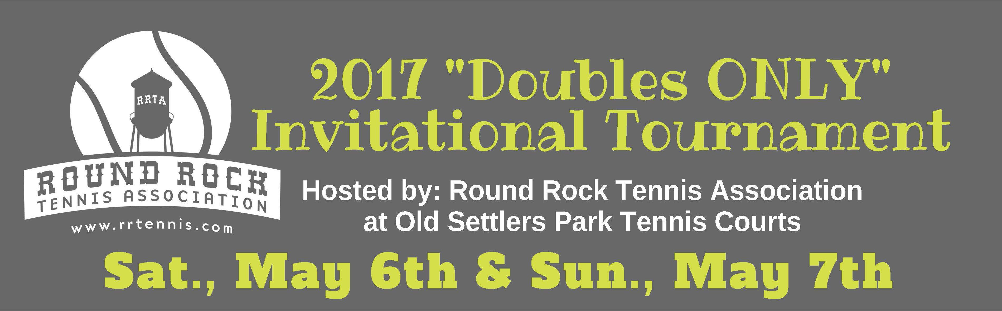 Round Rock Tennis Association header